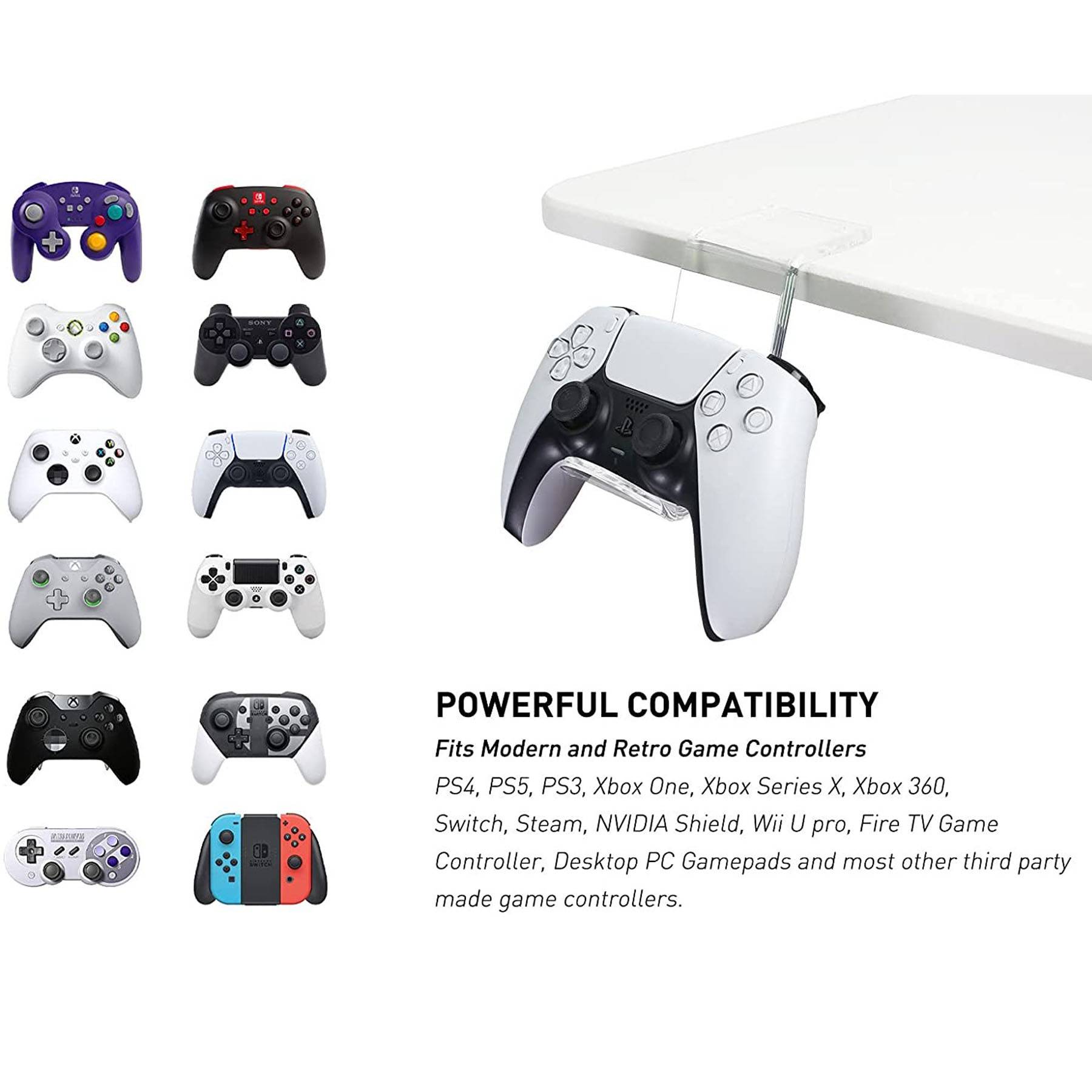 Universal Controller Holder Wall Mount 6