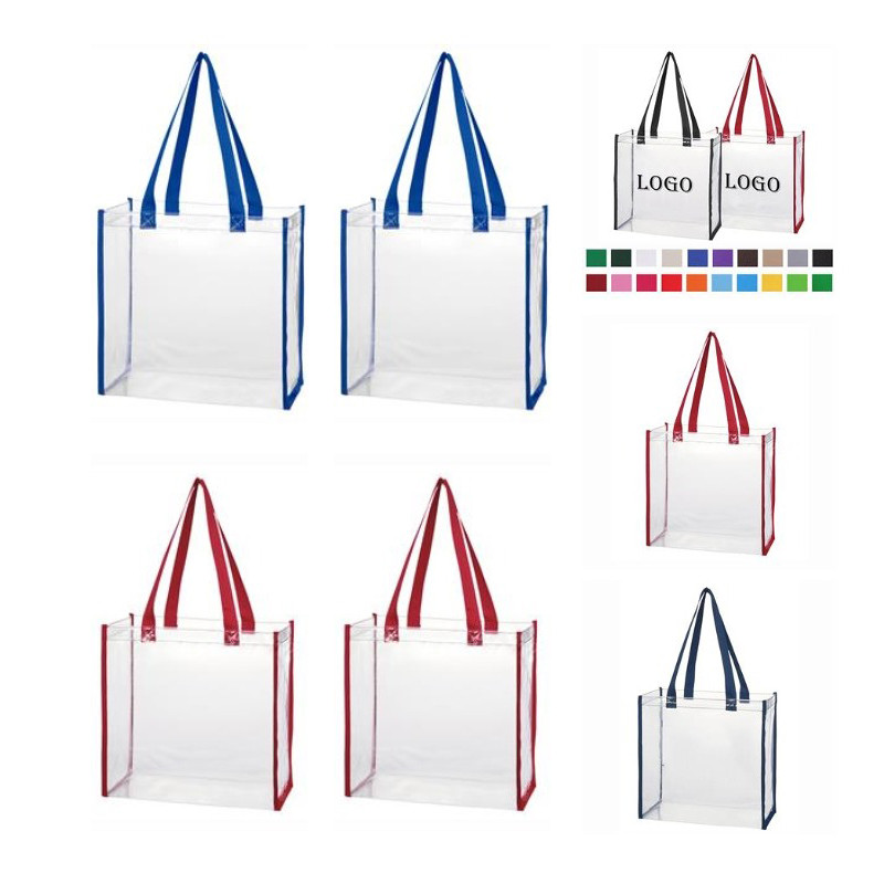 PVC Clear Game Tote Bag