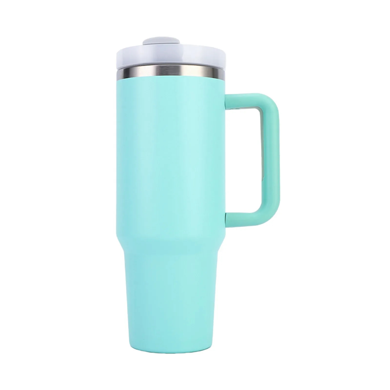 40oz Portable Stainless Steel Tumbler with Handle 4