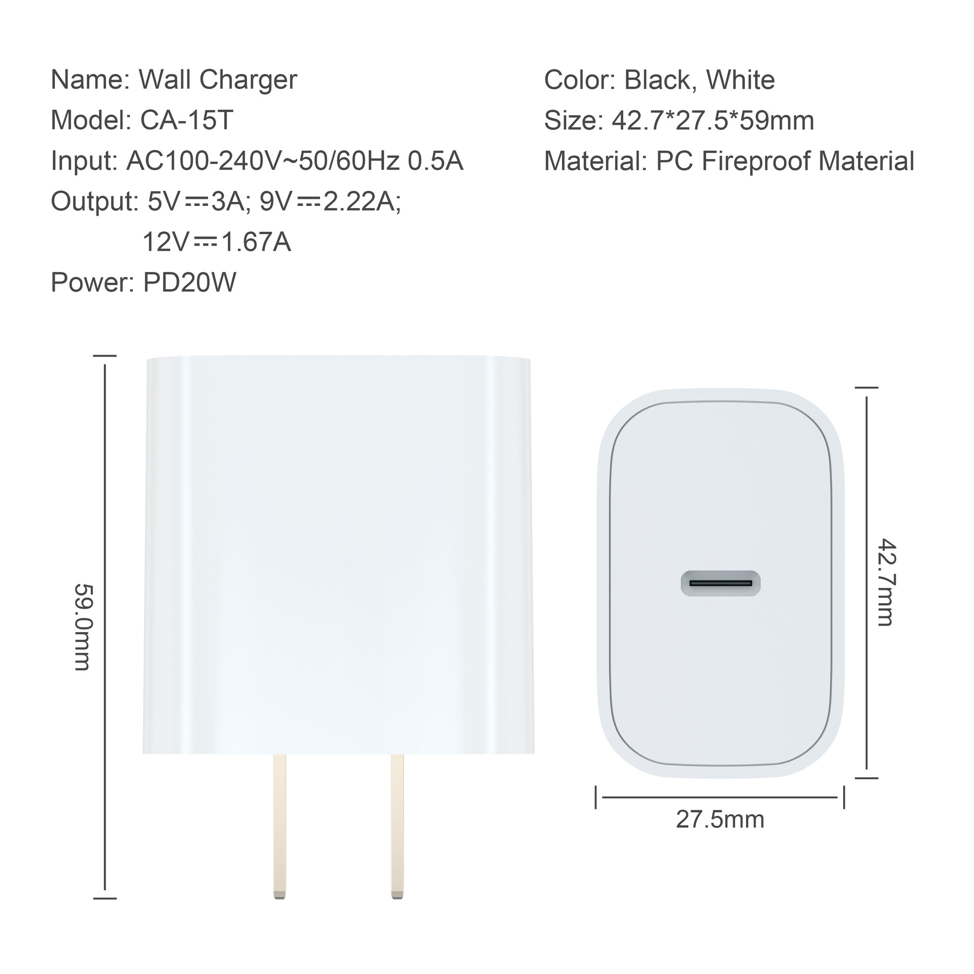 20W Fast Charger 4