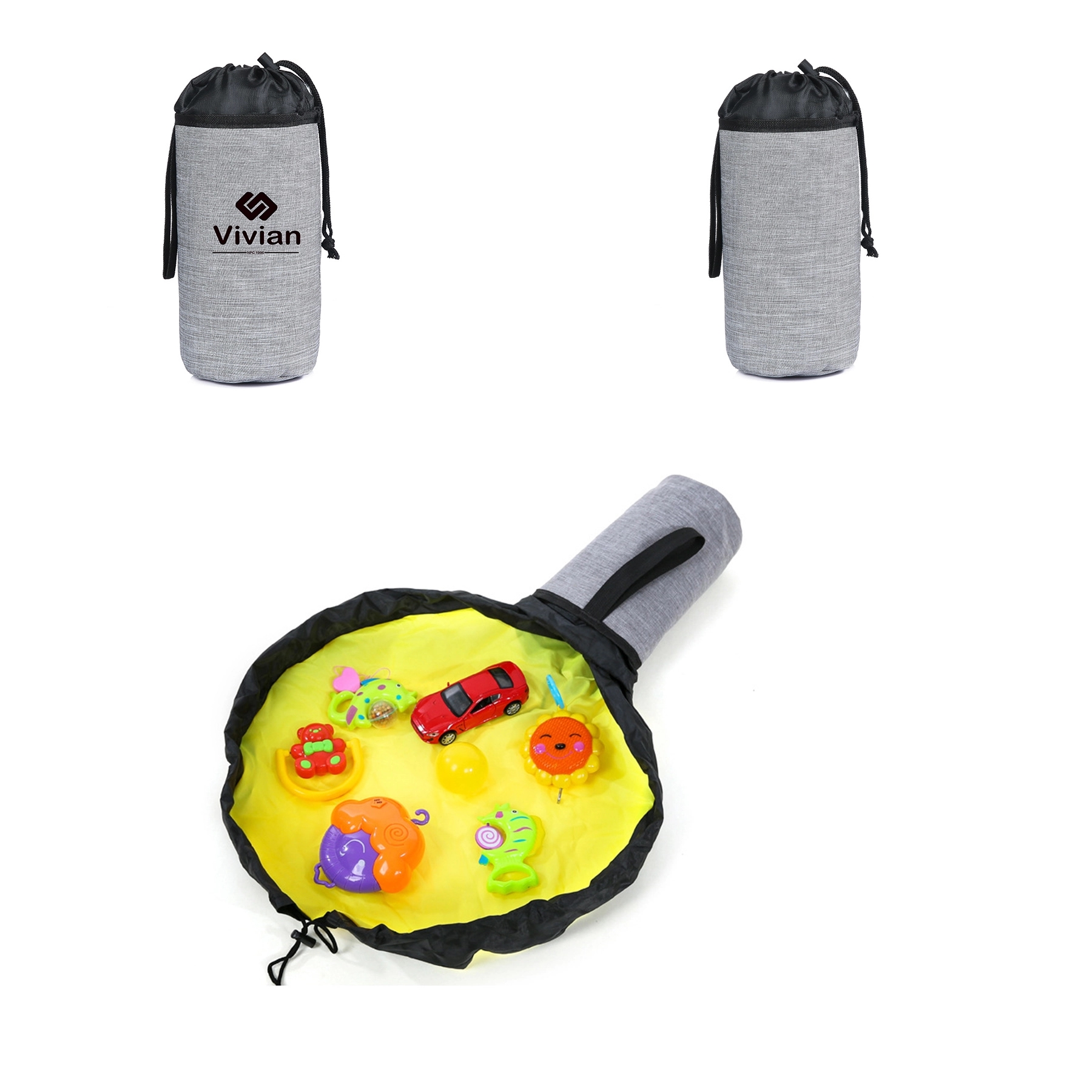 Play Mat and Toy Storage Bag 2