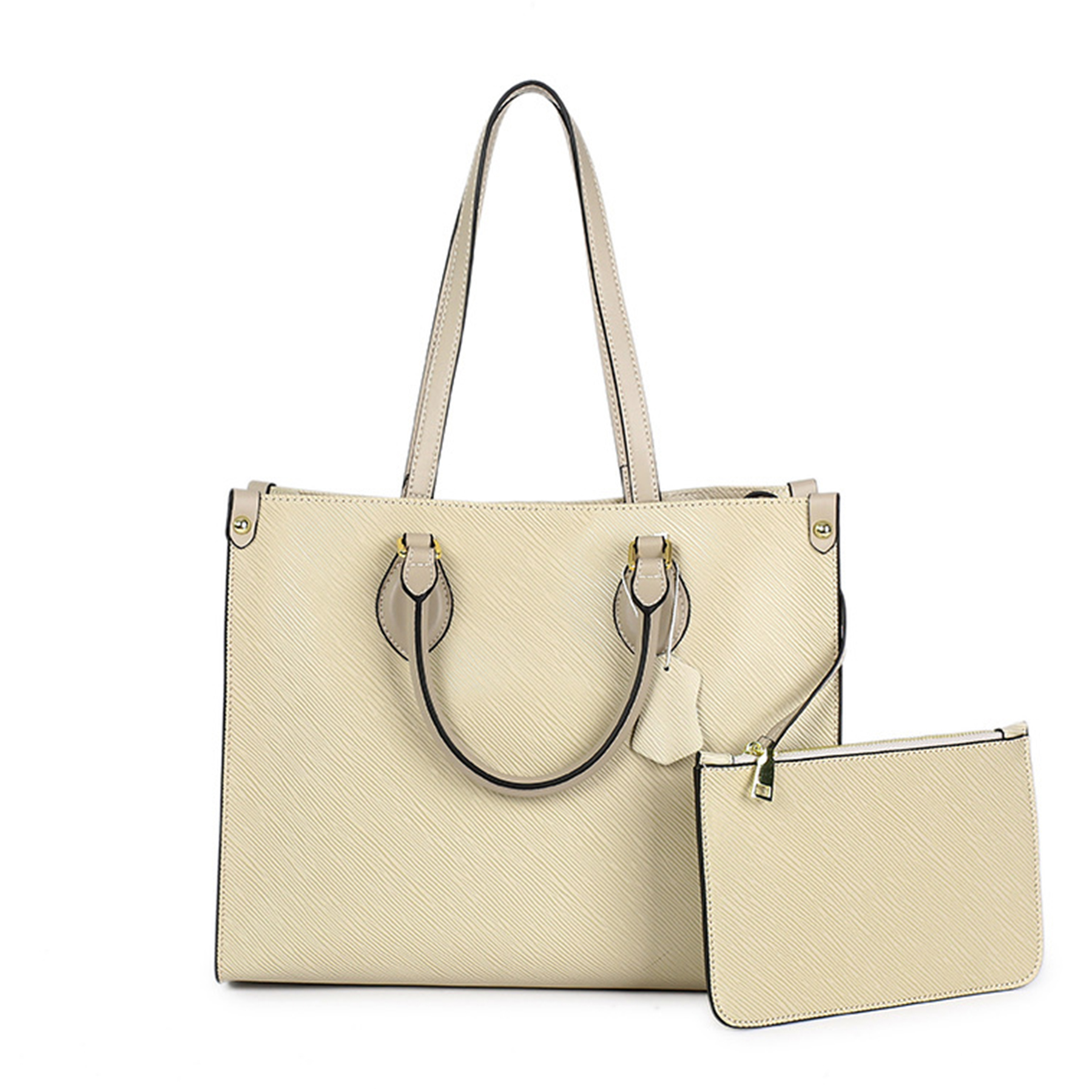 Leather Commuter Tote Bag, custom tote bag with logo imprint 7