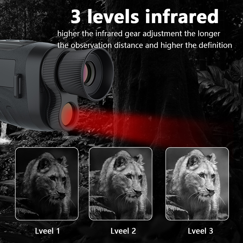 Digital Night Vision Monoculars with Infared, 6X Magnification 11