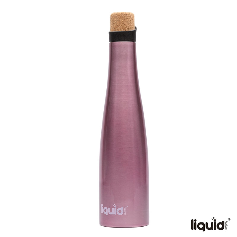 Liquid Fusion®  25 oz. Vacuum Insulated Steel Wine Carafe / Bottle 14