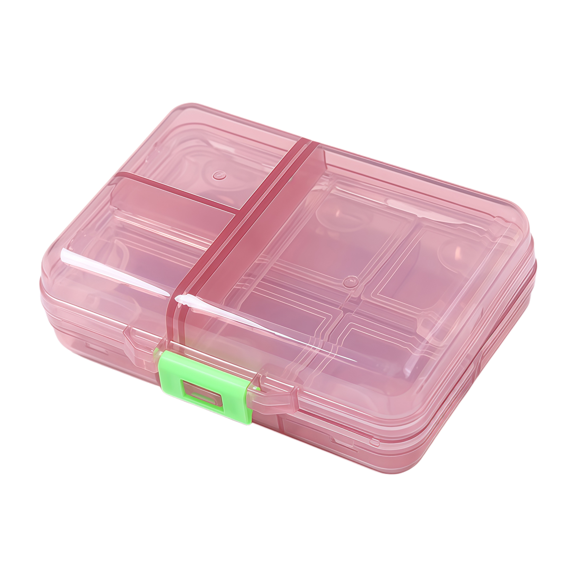 9-Compartment Portable Pill Organizer 8