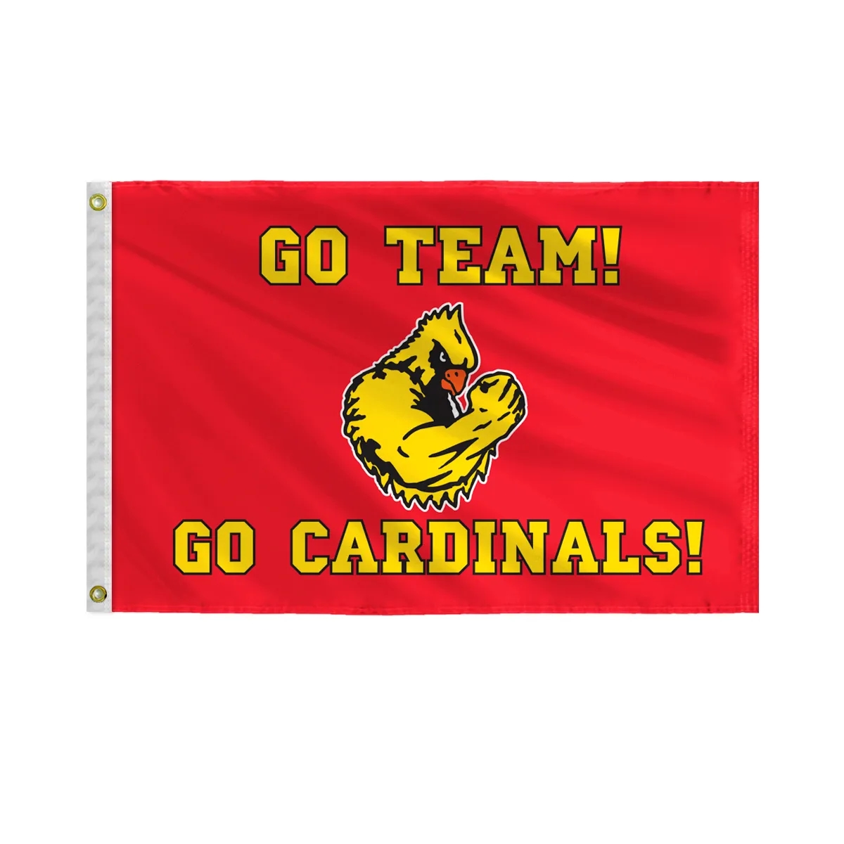 Cardinal Mascot Flags 2
