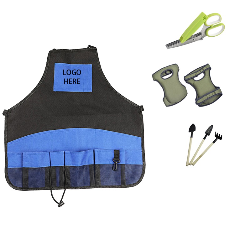 Tool apron with multiple pockets 4