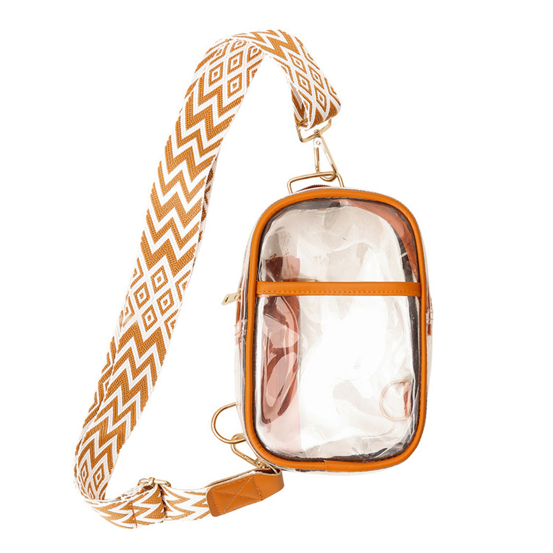 PVC Clear Sling Chest Bag 2