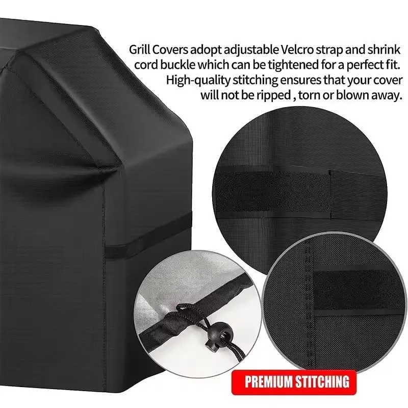 BBQ Gas Grill Cover, custom garden tool with logo imprint 8