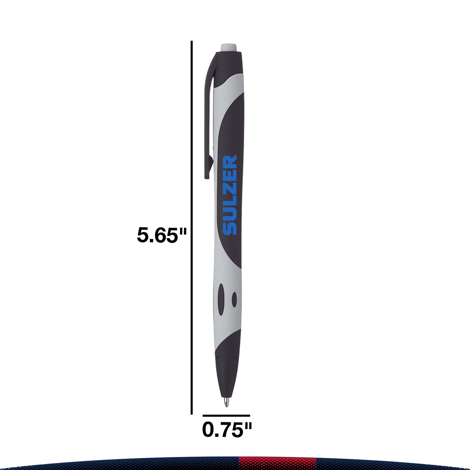 Gloret Rubberized Plastic Pens 8
