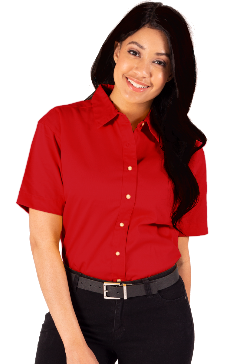 Ladies' Scotchgard Twill Short-Sleeve Shirt 31