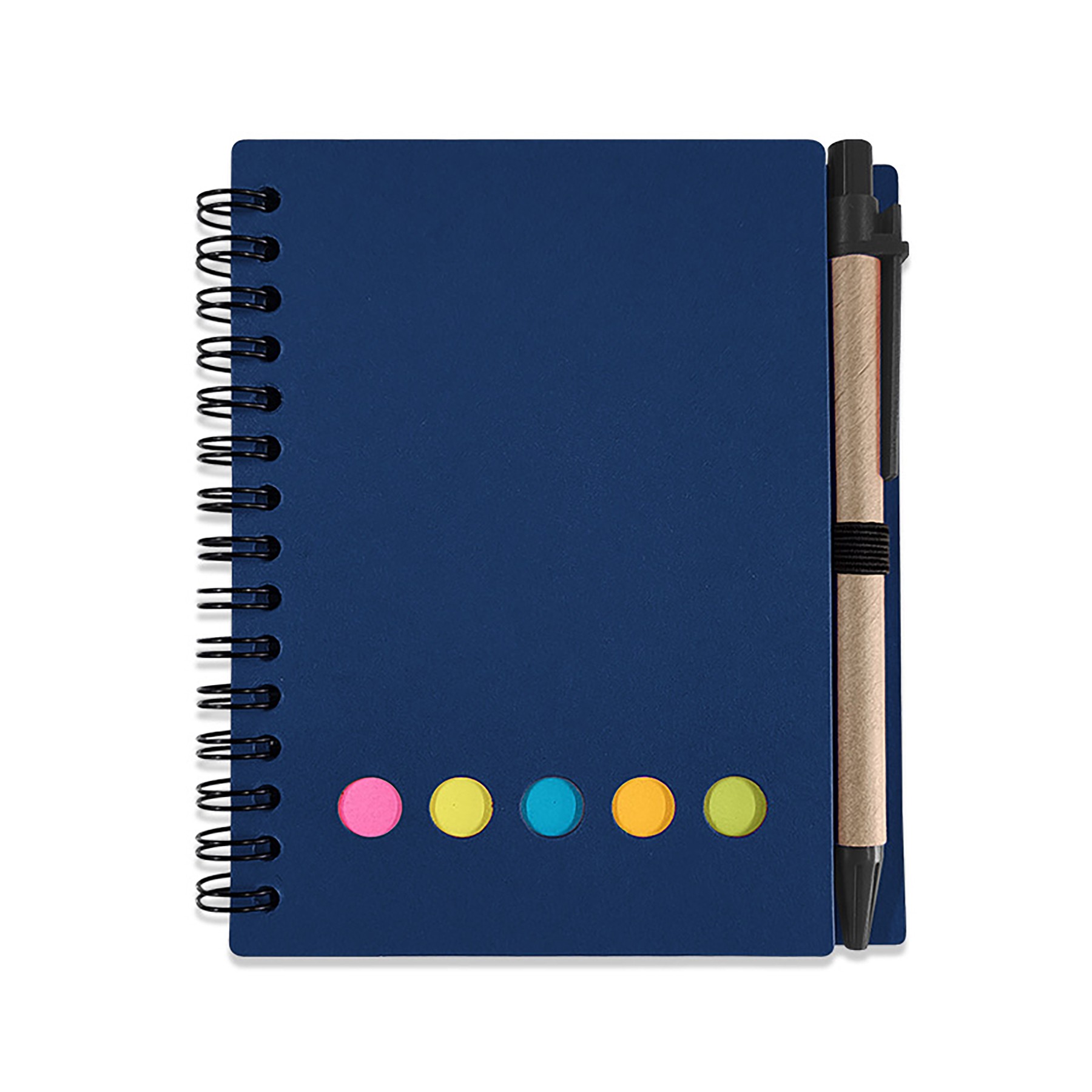 Spiral Notebook with Pen/Sticky Notes 6