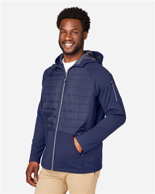 Unisex Techno Lite Hybrid Hooded Jacket - CE808 24