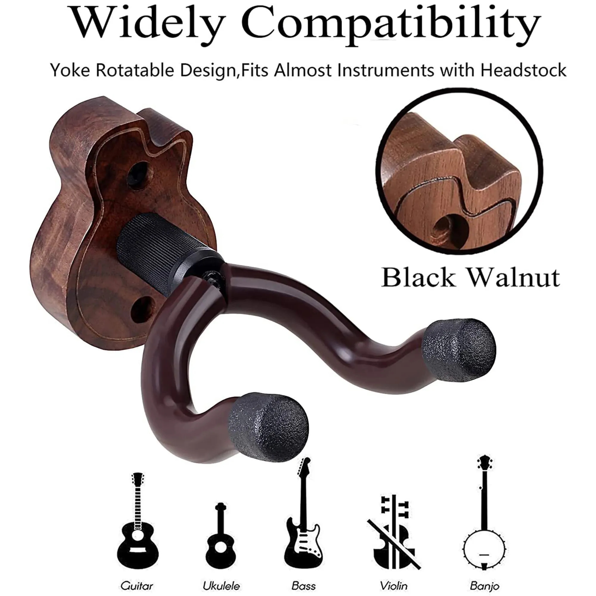 Guitar Wall Mount Hanger Stand 5
