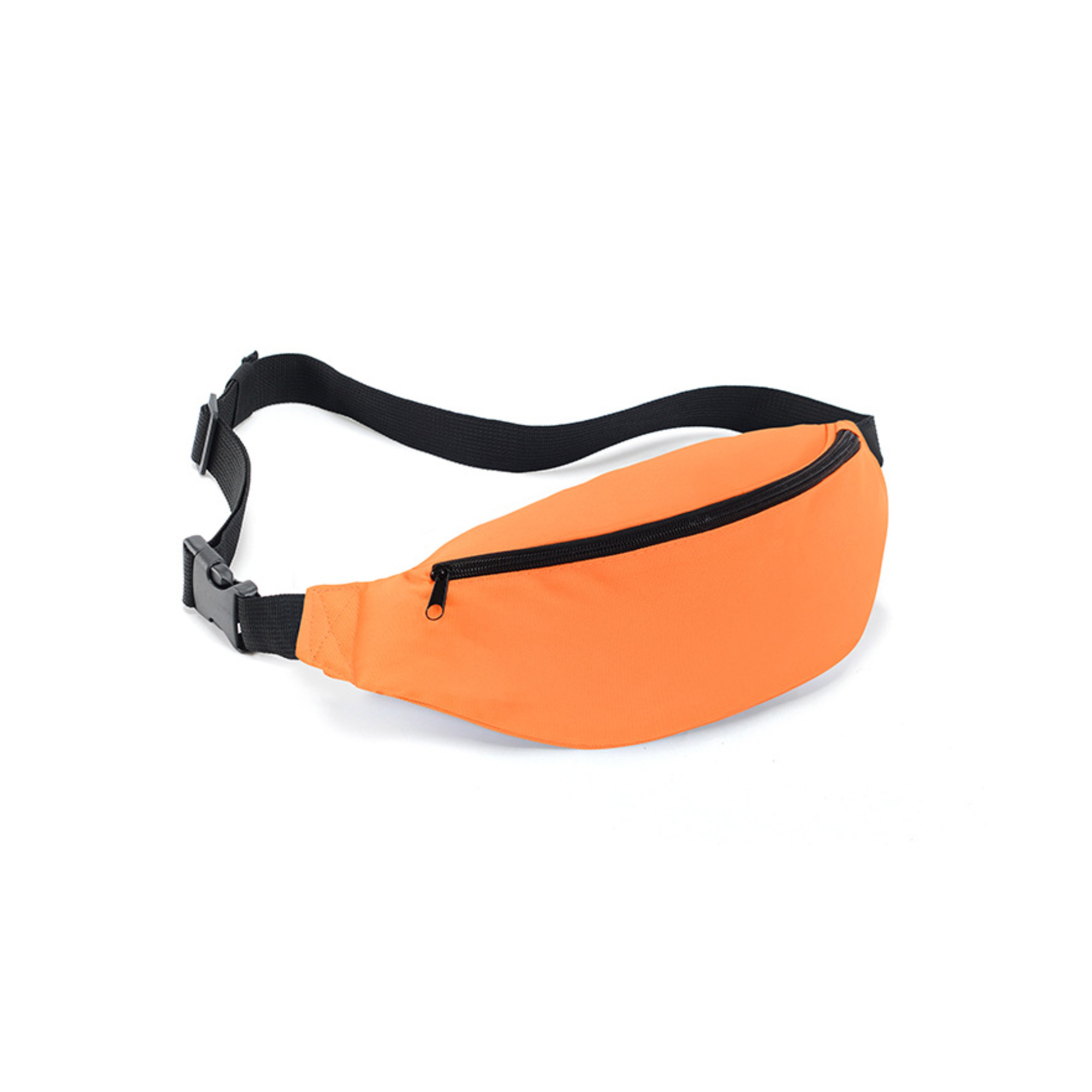 Polyester Fanny Pack With Three Zip Pockets 14.6" 2