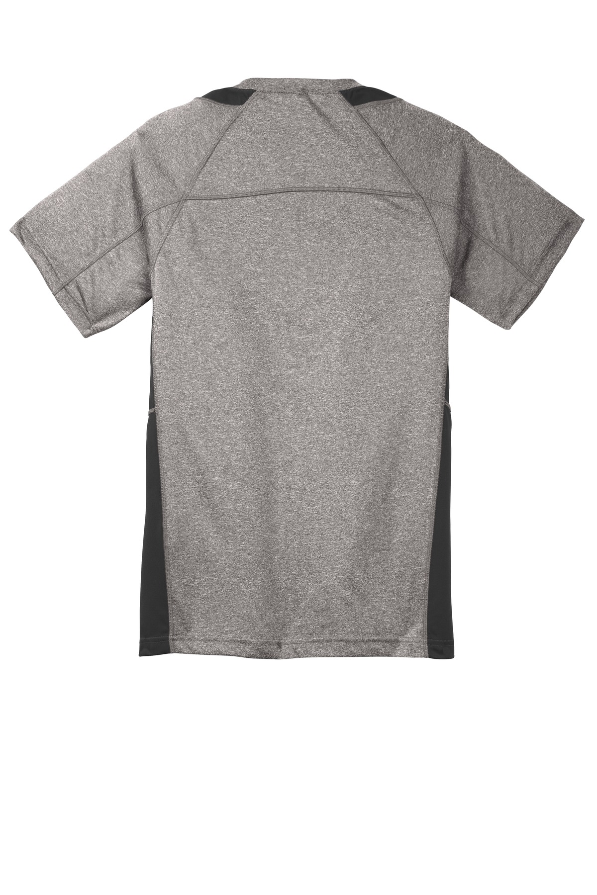 Sport-Tek Youth Heather Colorblock Contender Tee. YST361 74