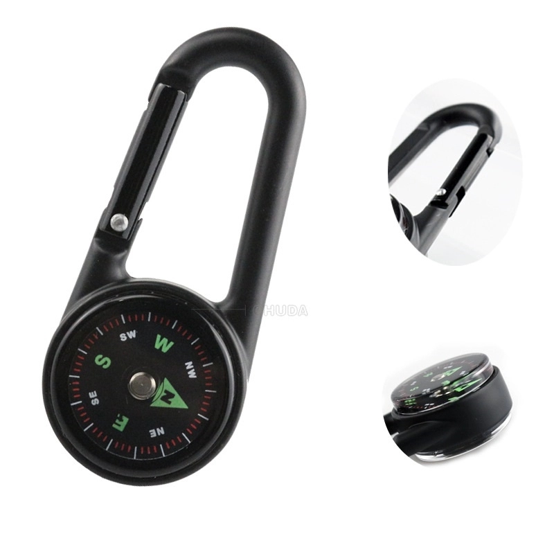 Carabiner with Compass and Thermometer 3