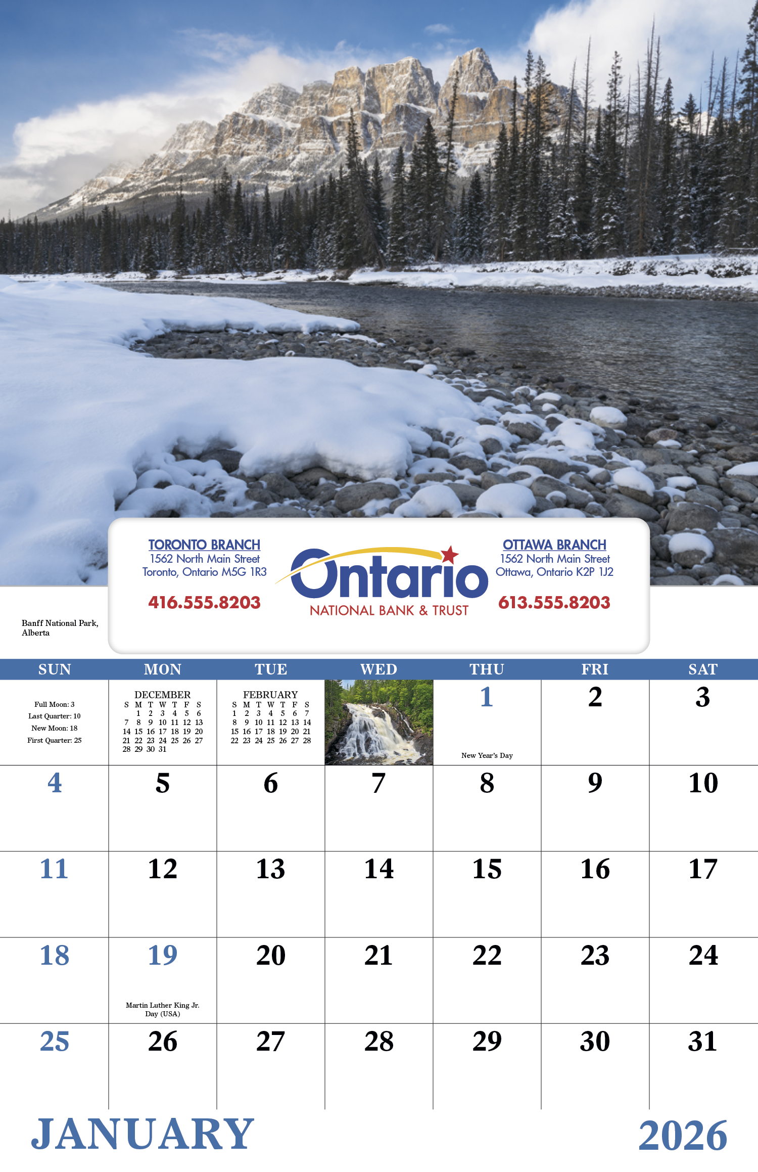 Good Value™ Scenic Canada - Window Calendar 17