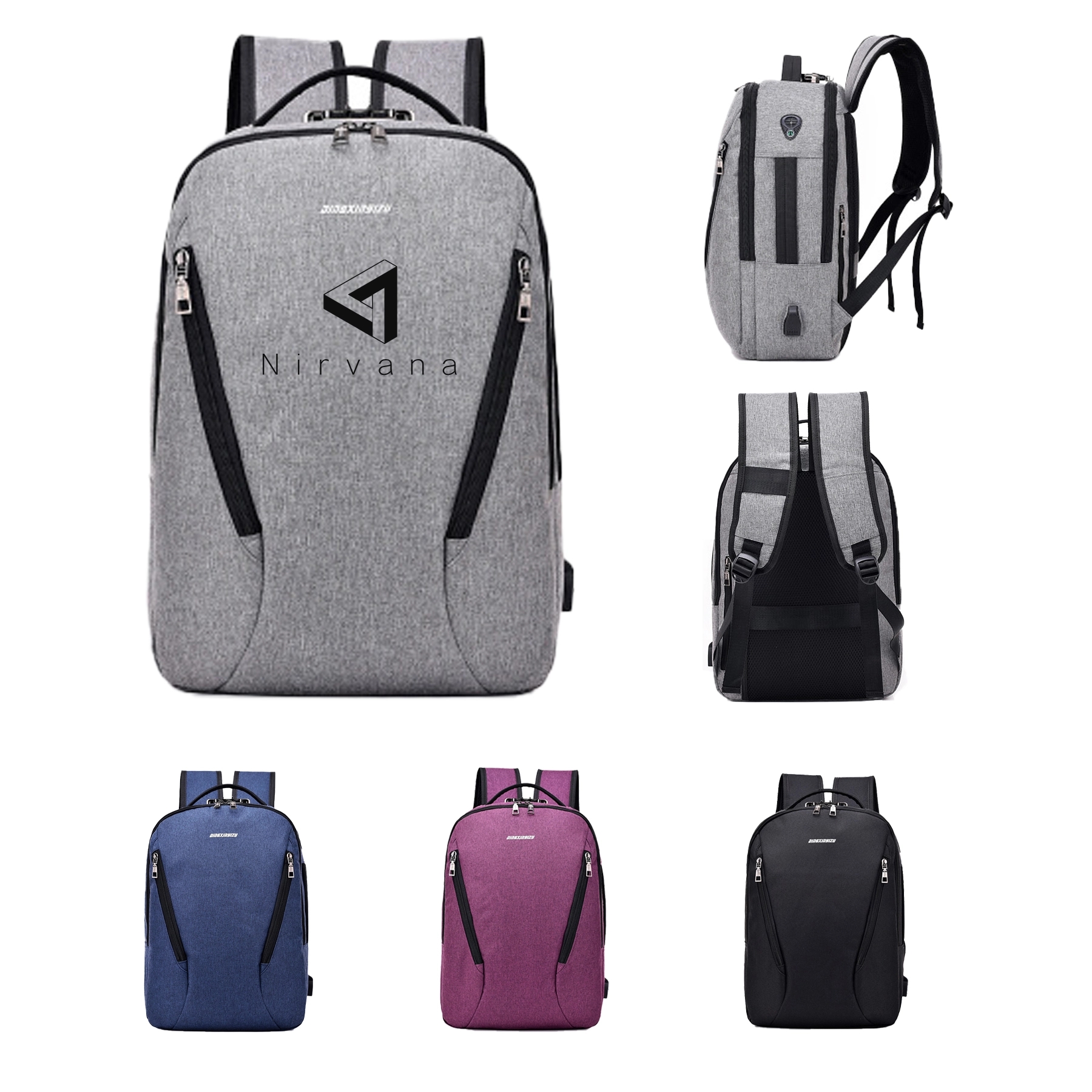 Backpack With USB 2