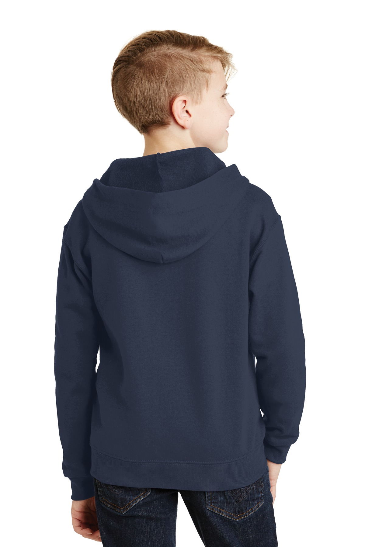 Jerzees® Youth NuBlend Full-Zip Hooded Sweatshirt 8