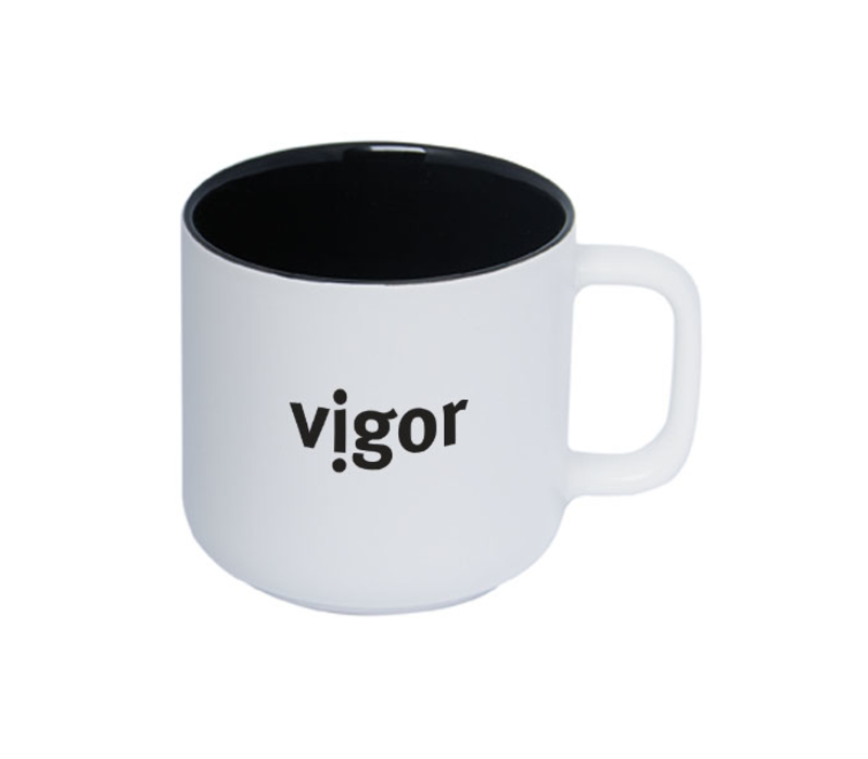 Colored Stoneware Mug, 13.5 oz. 4