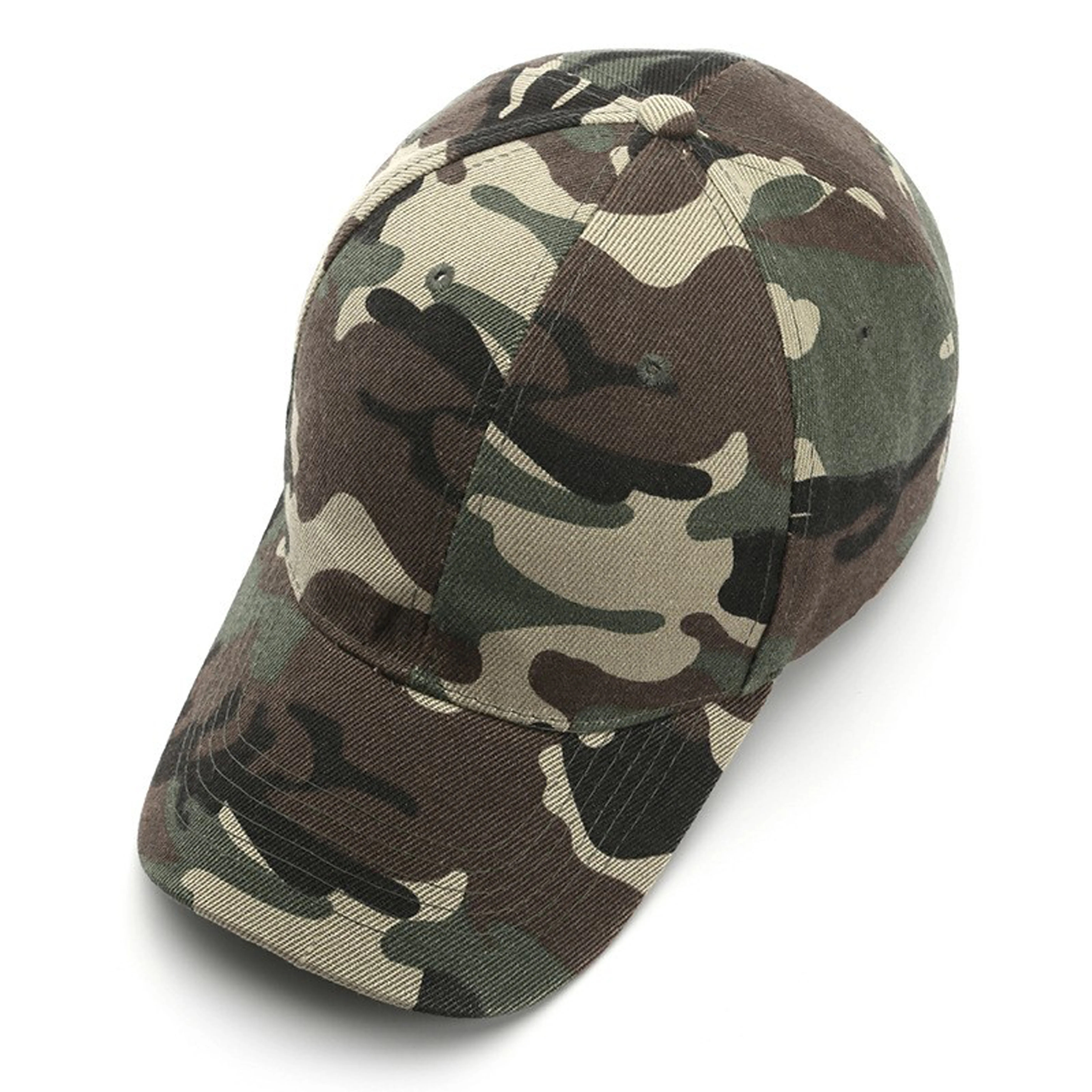 Structured Camo Baseball Cap 7