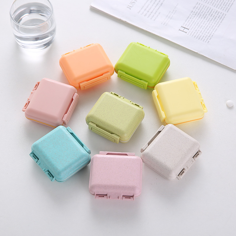 6 Compartments Detachable Pill Box 7