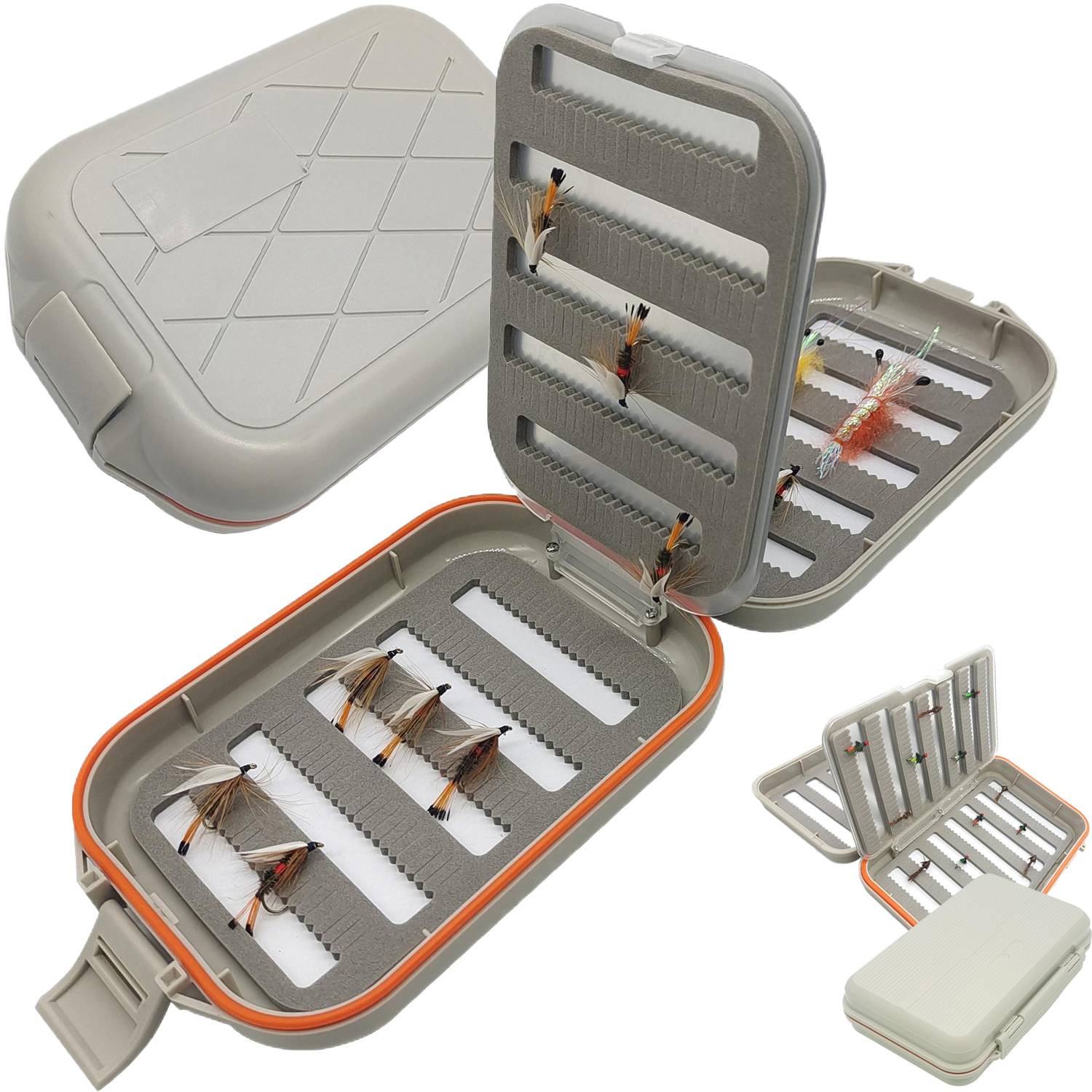 Waterproof Fly Bait Fishing Tackle Box 8