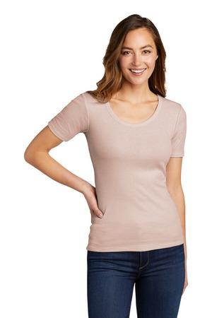 Women's V I T Rib Scoop Neck Tee