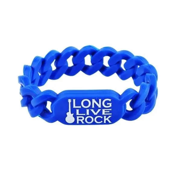 Silicone Twist Bracelet Wristband 6