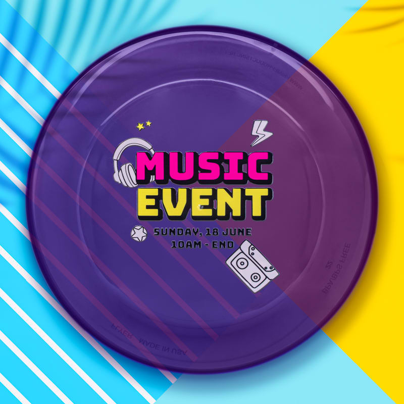 9.25" Full Color Flying Discs 2
