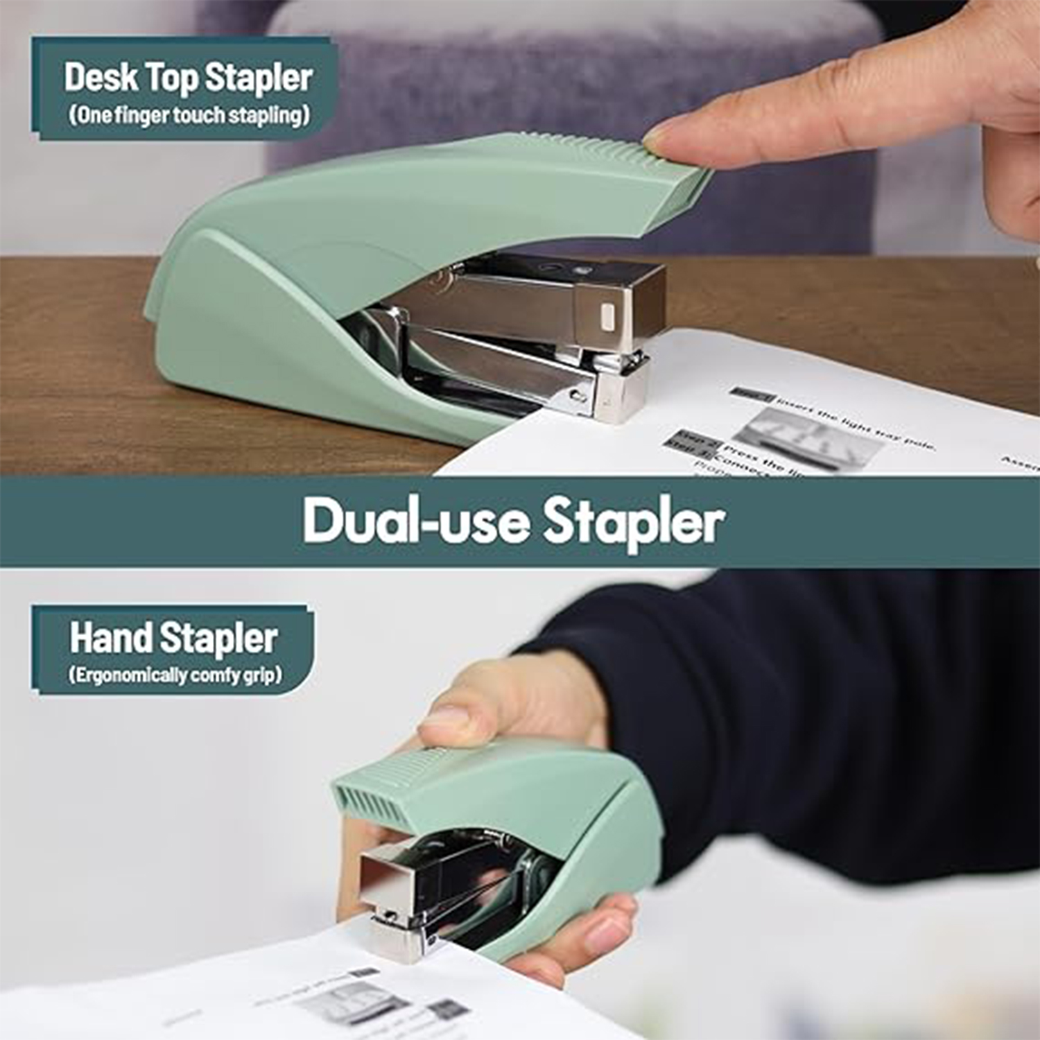 70 Sheets Capacity Heavy Duty Desk Stapler 7