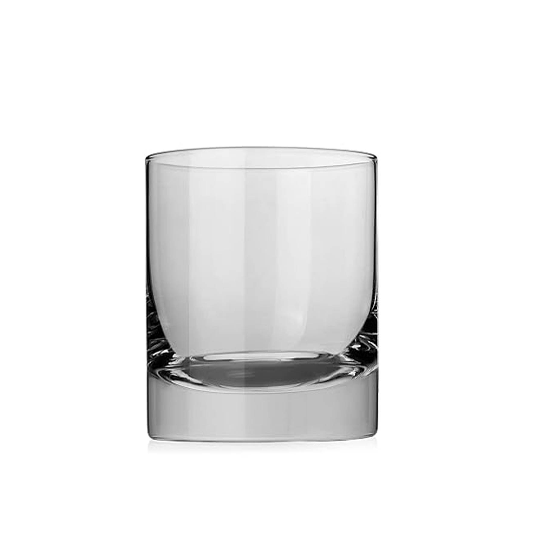 10 oz Clear Thick Base Whiskey Ice Hockey Cup Glasses 3