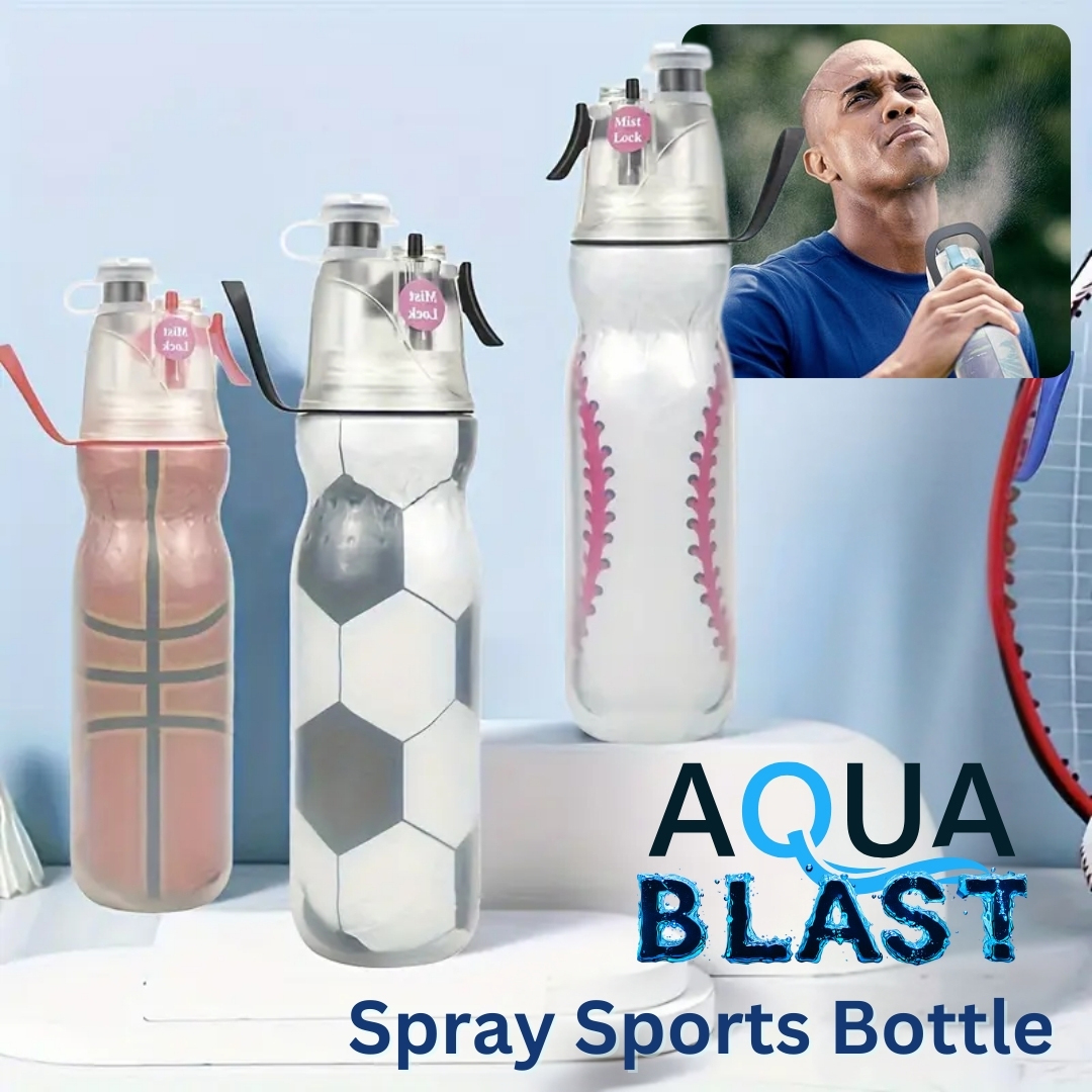 AquaBlast Spray Sports Bottle 10