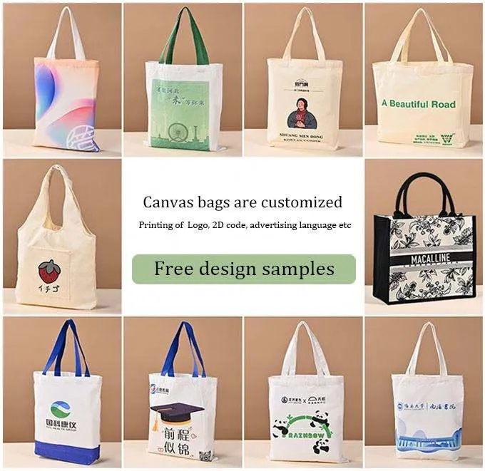 Premium Cotton Canvas Tote Bag - Durable & Versatile 1