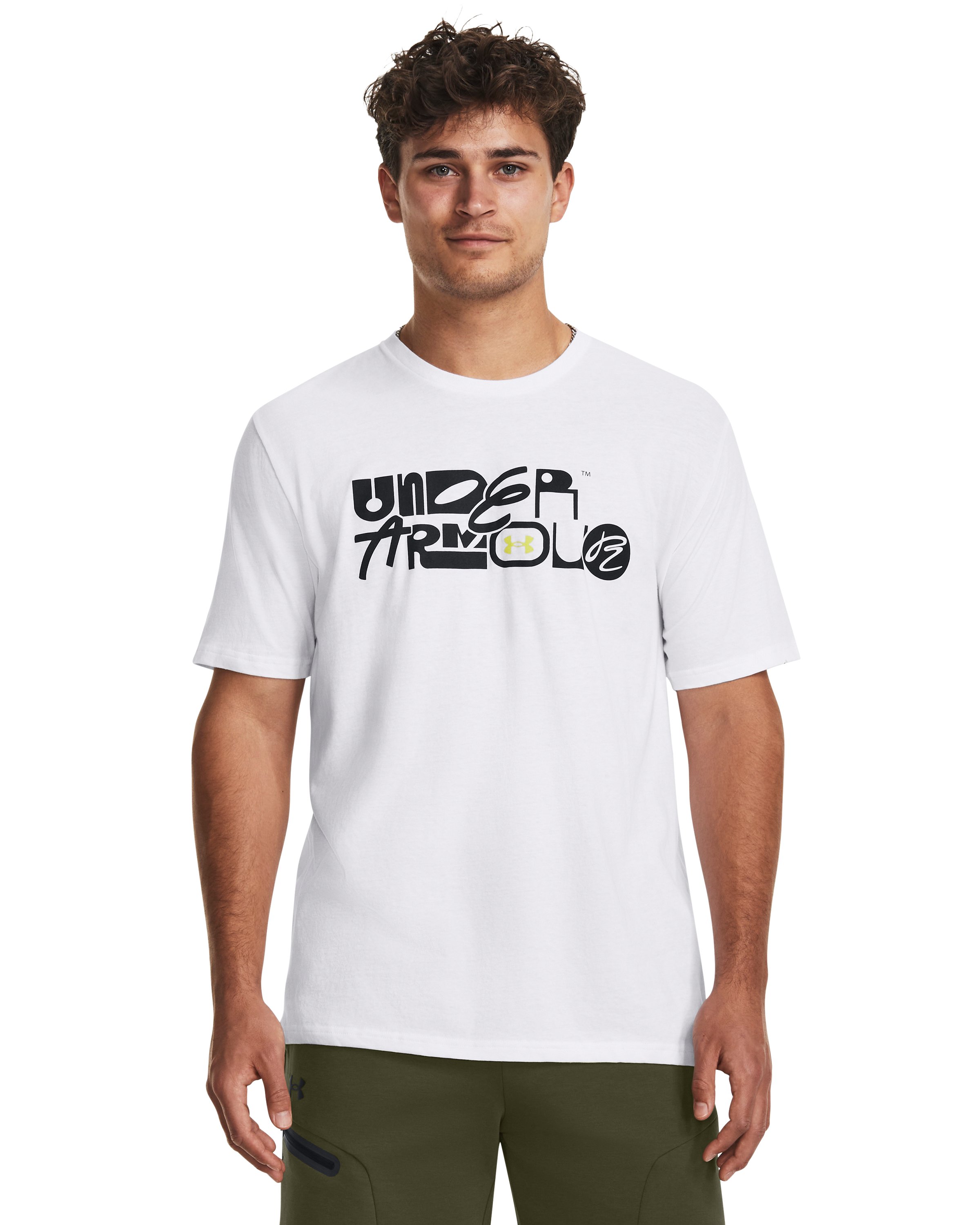 UA Mixed Wordmark Men's Short Sleeve 3