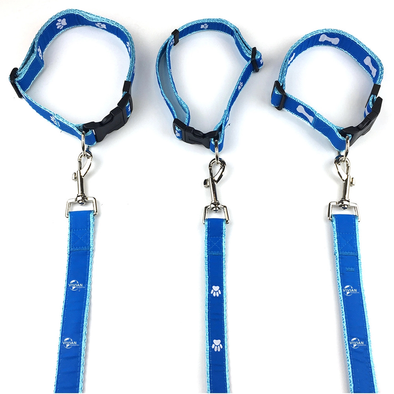 Pet Leash And Collar Set With Buckle 3