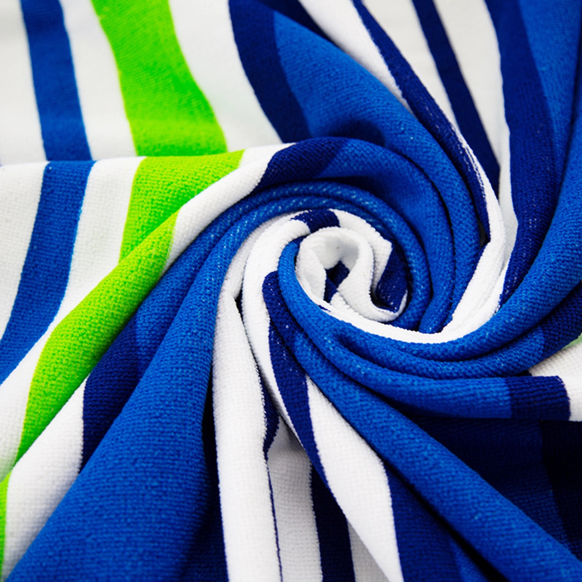 40" x 70" Velour Siesta Stripe Beach Towel 3