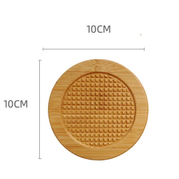 Bamboo Heat-Resistant Coaster Set 5 Shapes 2