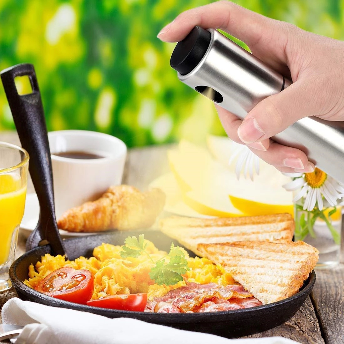 Custom Stainless Steel Oil Sprayer for Cooking 8