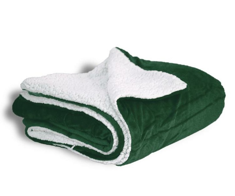 Micro Mink Sherpa Blanket - Blank 8