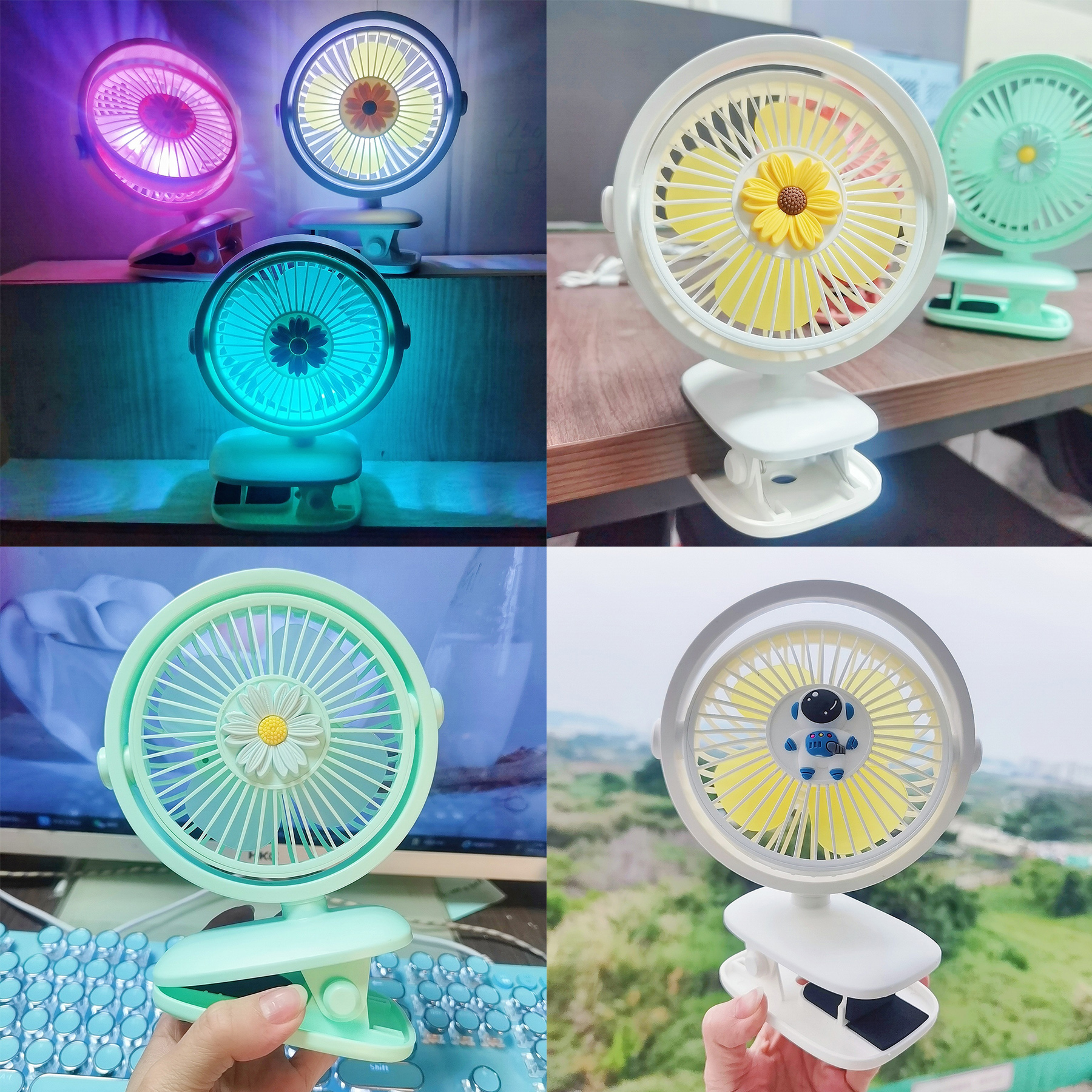 Mini USB Desk Fan 3