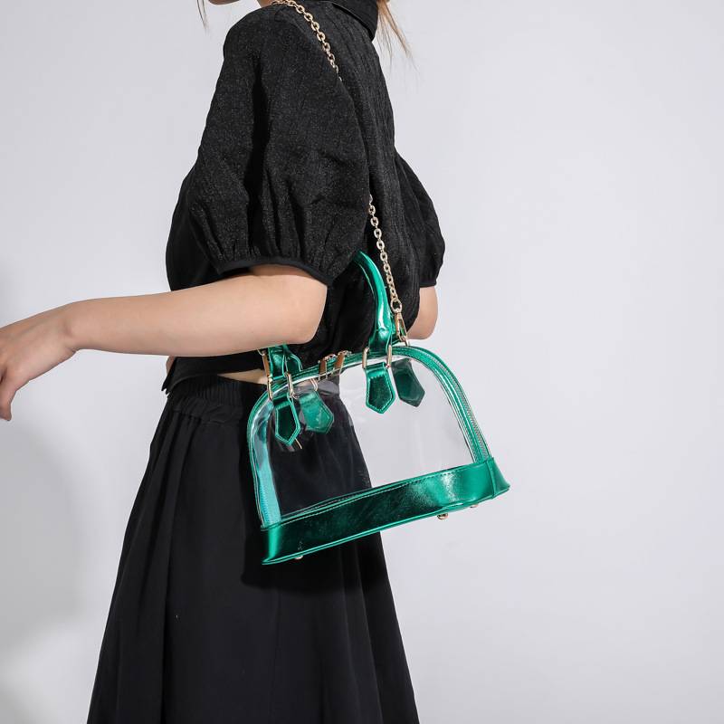 PVC Transparent Crossbody Handbag 2