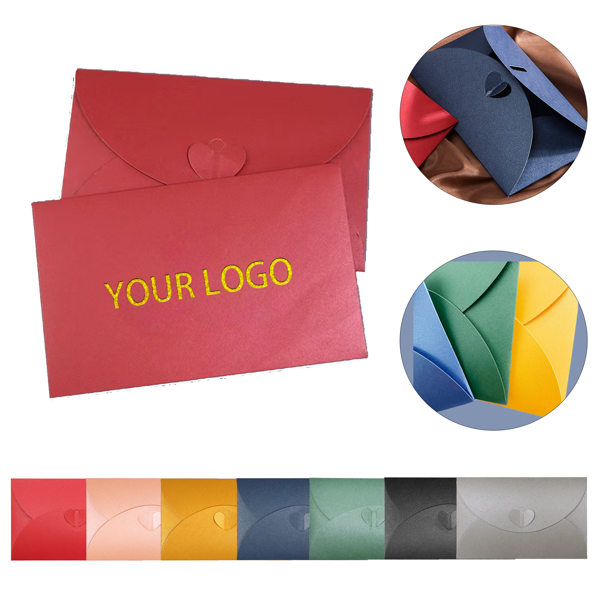 MOQ:50pcs Mini Card Envelopes 1