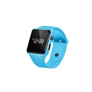 Sports Watch With Red Digital Square Dial Adjustable Band Detachable Design 5