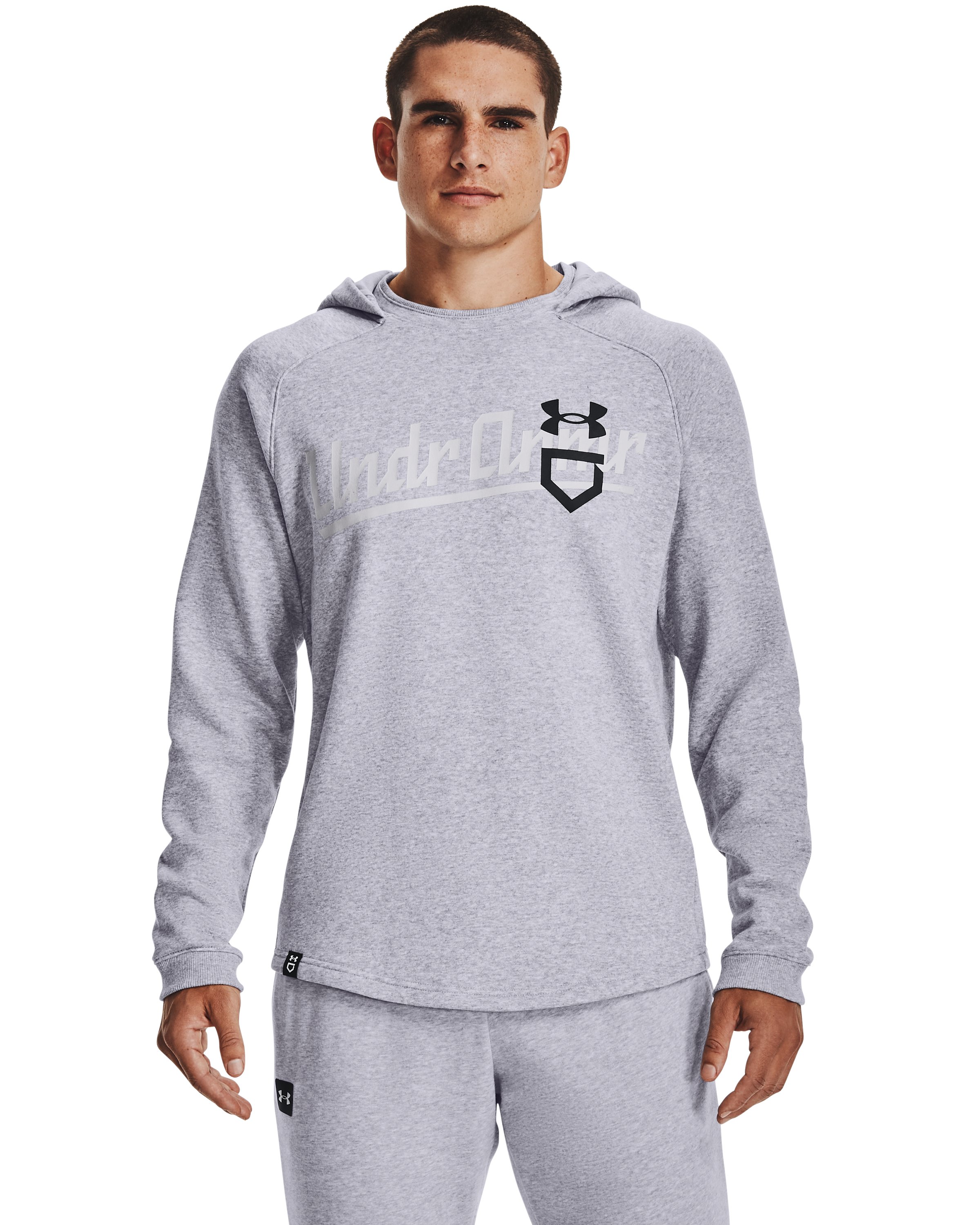 Men's UA Baseball Graphic Hoodie, custom hoodie or sweatshirt with logo imprint 3