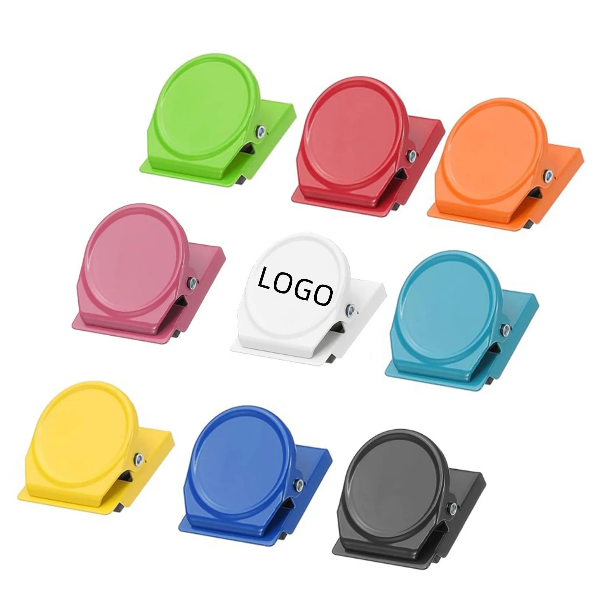 Iron Colorful Round Magnetic Clip 2