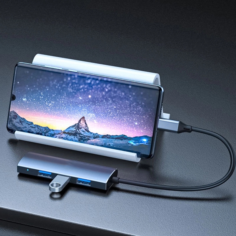 4 In 1 Multi-Function Usb C Hub 6