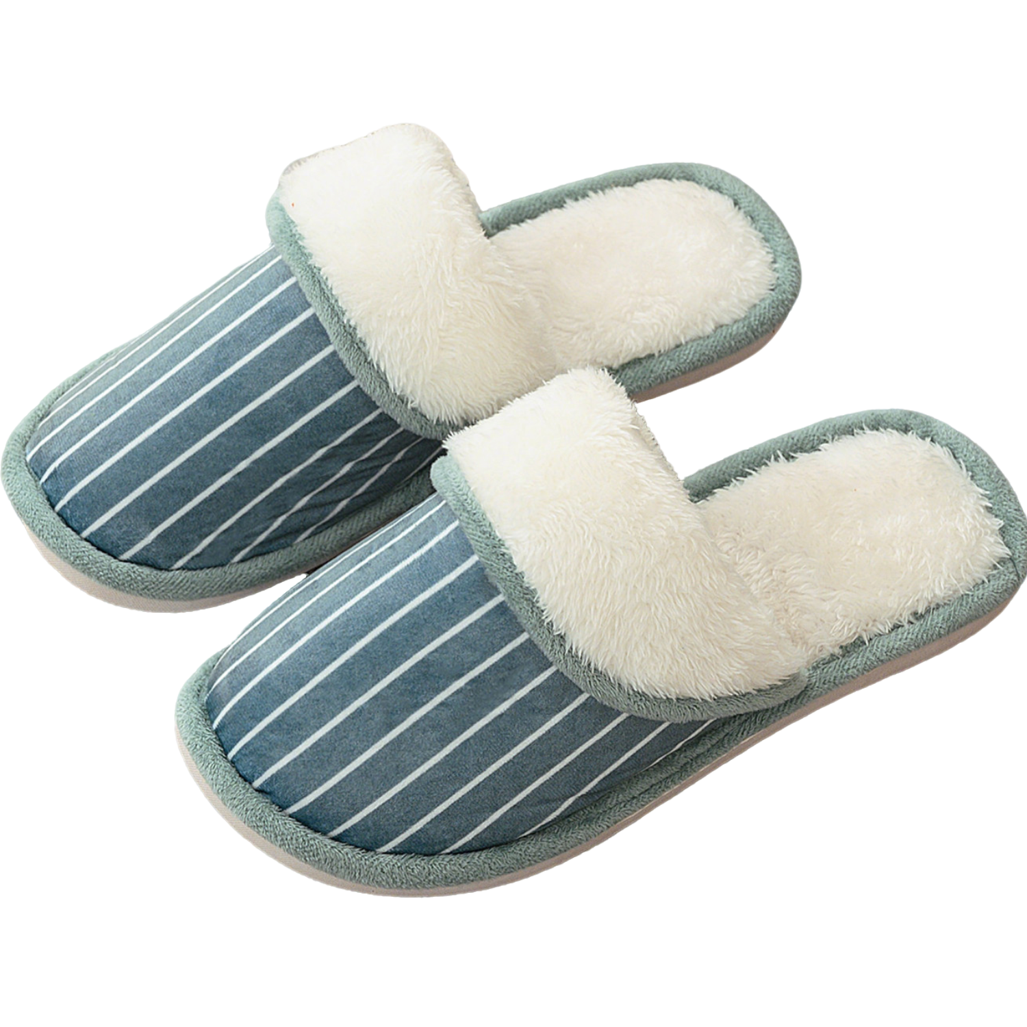 Winter Anti Slip Plush Lined Home Slippers 9