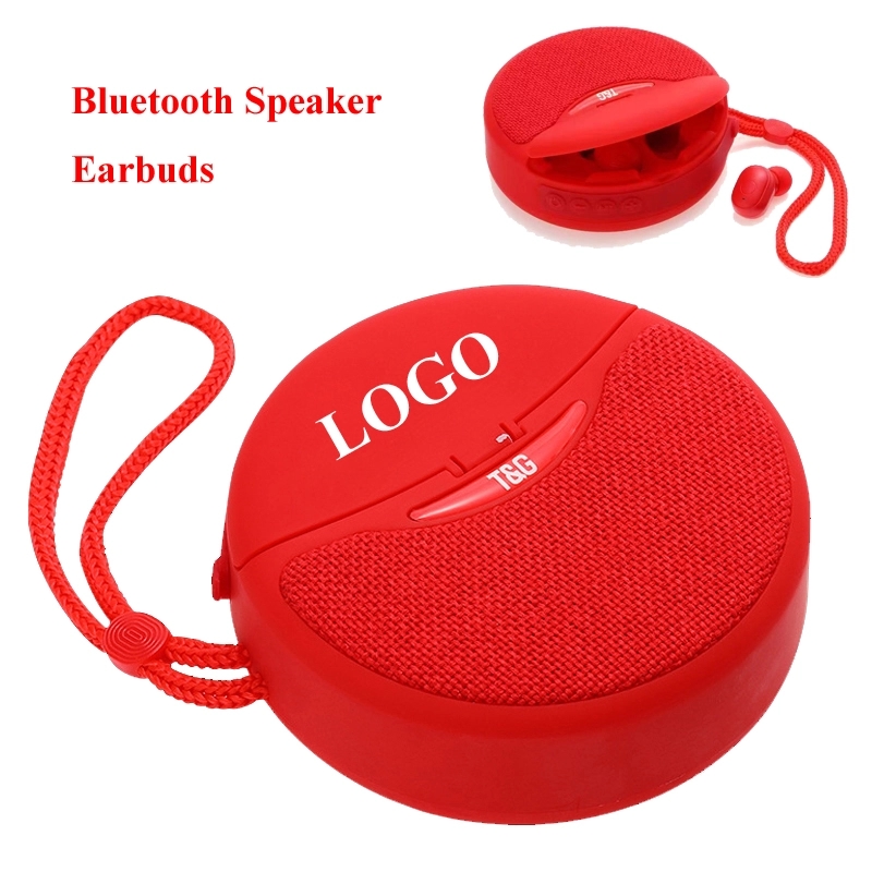Bluetooth Speaker With Earbuds-With Custom Logo 1